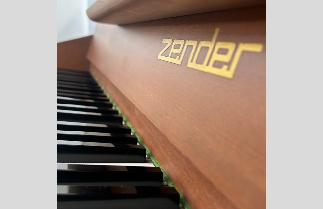 Zender Satin Dark Mahogany 108 Upright Piano, Used - All Inclusive Premium Package (SN:59013) - Image 9